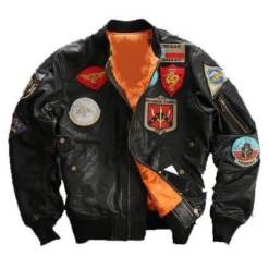 Top Gun Aviator Bomber Jacket