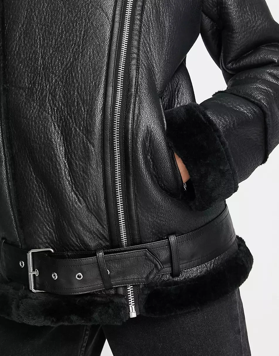 Vila Aviator Jacket 6 Vila Aviator Jacket - Image 4