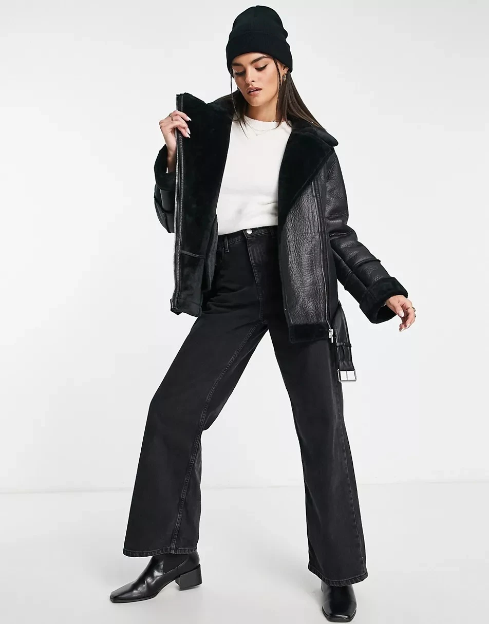 Vila Aviator Jacket 4 Vila Aviator Jacket - Image 2