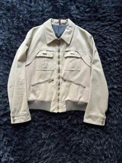 A-2 Dior × Hedi Slimane Bomber Khaki Jacket