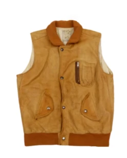 A2 Aviator Pilot Vintage Leather Vest
