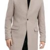 All Saints Oatmeal White Hargrove Coat