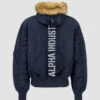 Alpha Industries 45P Navy Blue Hooded Parka Jacket -Us Military Jacket Alpha Industries 45P Navy Blue Hooded Parka Jacket 1