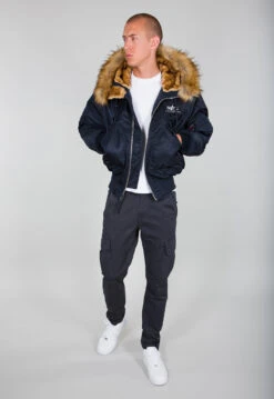 Alpha Industries 45P Navy Blue Hooded Parka Jacket 15 Alpha Industries 45P Navy Blue Hooded Parka Jacket -Us Military Jacket Alpha Industries 45P Navy Blue Parka Jacket 1