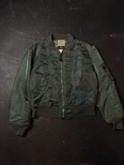 Alpha Industries American Man Lags Green Ma-1 Bomber Jacket 5 Alpha Industries American Man Lags Green Ma-1 Bomber Jacket -Us Military Jacket Alpha Industries American Man Lags Green Ma 1 Bomber Jacket 1