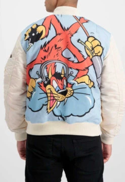 Alpha Industries Ma-1 Fighter Squadron Reversible Bomber Jacket -Us Military Jacket Alpha Industries Ma 1 Fighter Squadron Reversible Jacket 1