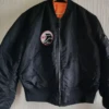 Alpha Industries Ma-1 Flight Black Jacket -Us Military Jacket Alpha Industries Ma 1 Flight Black Jacket