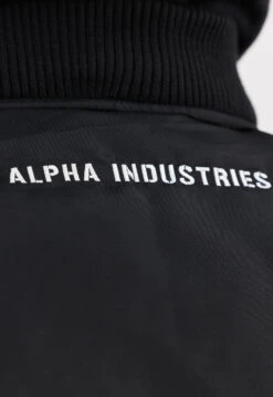 Alpha Industries Ma-1 Black And White Hooded Jacket -Us Military Jacket Alpha Industries Ma 1 Jacket 3 2