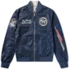 Alpha Industries Ma-1 Moon Landing Blue Reversible Jacket