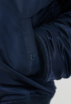 Alpha Industries Ma-1 Navy Blue Hooded Bomber Jacket -Us Military Jacket Alpha Industries Ma 1 Navy Blue Jacket 1