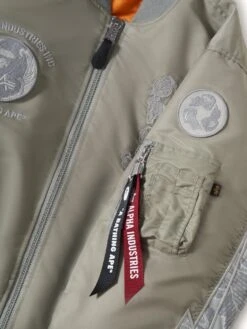 Alpha X Bape Ma-1 Olive Drab Bomber Jacket 11 Alpha X Bape Ma-1 Olive Drab Bomber Jacket -Us Military Jacket Alpha X Bape Ma 1 Olive Drab Jacket