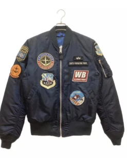 Alpha × Strict-g Ma-1 Mobile Suit Gundam White Base Flight Jacket