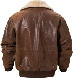 Aviator G-1 Brown Flight Distressed Leather Jacket 7 Aviator G-1 Brown Flight Distressed Leather Jacket -Us Military Jacket Aviator G 1 Brown Flight Distressed Jacket
