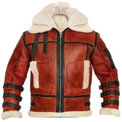 B6 Aviator RAF Bomber Shearling Jacket