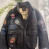 Avirex G-1 Leather Boa Flight Jacket
