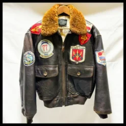 Avirex G-1 Leather Top Gun Flight Jacket