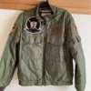 Avirex G-8 Wep Olive Green Polyester Flight Jacket 1 Avirex G-8 Wep Olive Green Polyester Flight Jacket -Us Military Jacket Avirex G 8 Wep Olive Green Polyester Flight Jacket 1