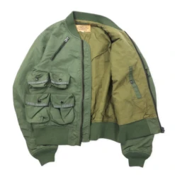 Avirex Ma-1 Green Nylon Flight Jacket 10 Avirex Ma-1 Green Nylon Flight Jacket -Us Military Jacket Avirex Ma 1 Green Flight Jacket 1