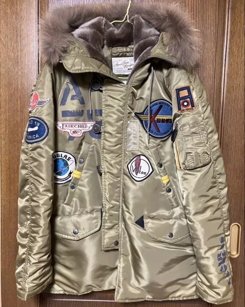 Avirex N-3B Hooded Parka Military Jacket 3 Avirex N-3B Hooded Parka Military Jacket