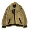 Avirex Retro Boa B-3 Beige Bomber Jacket -Us Military Jacket Avirex Retro Boa B 3 Beige Bomber Jacket 1