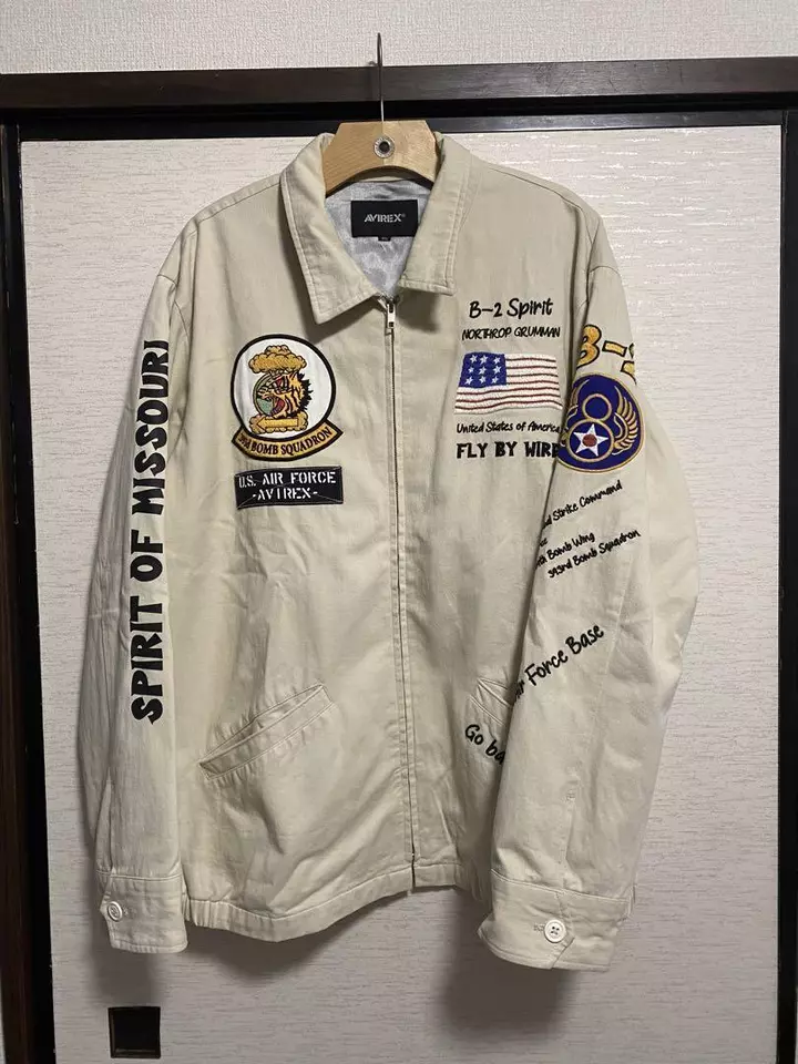Avirex U.s.a.f. B-2 White Sprit Jacket 3 Avirex U.s.a.f. B-2 White Sprit Jacket