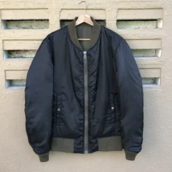 Avirex USA Skeleton Reversible Ma-1 Green Bomber Jacket -Us Military Jacket Avirex USA Skeleton Reversible Ma 1 Green Jacket