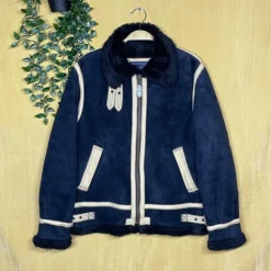 B-3 Alpha Industries Black Sherpa Jacket