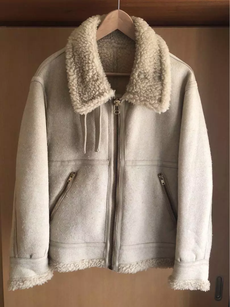 B-3 Nonnative Boa White Fleece Bomber Jacket 3 B-3 Nonnative Boa White Fleece Bomber Jacket