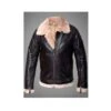 B3 Shearling Aviator Bomber Jacket -Us Military Jacket B3 Shearling Bomber Jacket