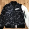 BAPE STA Logo Ma-1 Black Camo Bomber Jacket 1 BAPE STA Logo Ma-1 Black Camo Bomber Jacket -Us Military Jacket BAPE STA Logo Ma 1 Black Camo Bomber Jacket