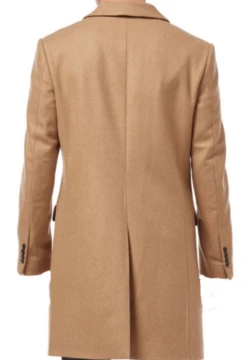 Men’s Logo Embroidered Cotton Coat -Us Military Jacket Back Mens Logo Embroidered Cotton Coat 1