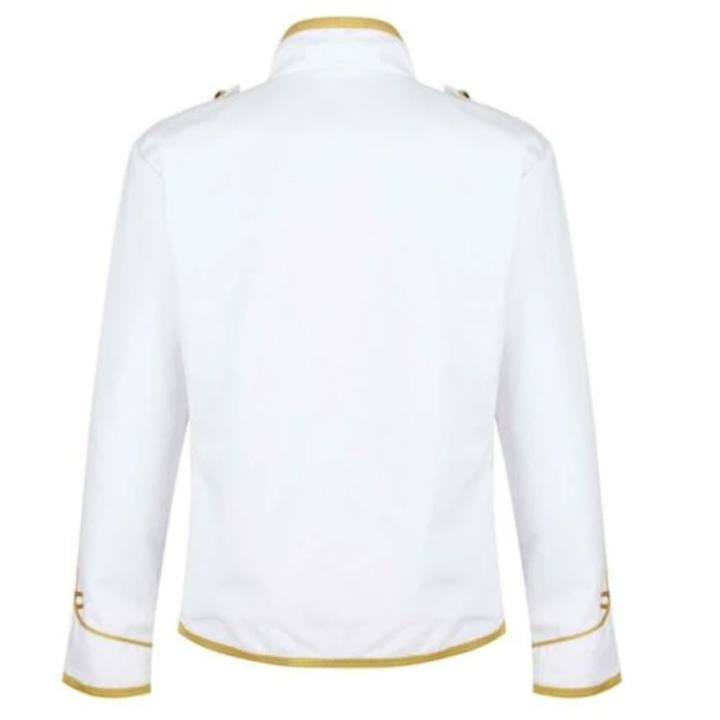 White Hussar Military Parade Jacket 4 White Hussar Military Parade Jacket - Image 2