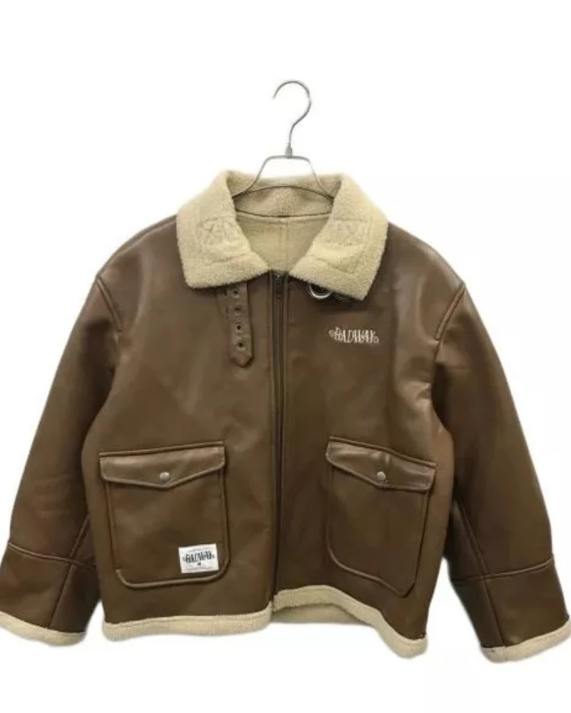 Badway B-3 Brown Leather Flight Jacket 3 Badway B-3 Brown Leather Flight Jacket