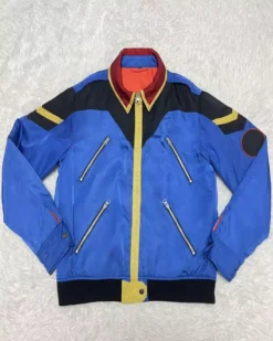 Bandai Rear Gundam Amuro Ray Blue Ma-1 Jacket