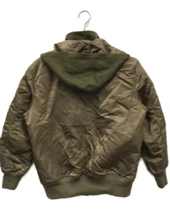 Blue Label Crestbridge Nylon Twill Ma-1 Jacket -Us Military Jacket Blue Label Crestbridge Nylon Ma 1 Jacket