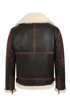 Bomber Shearling Leather Jacket 5 Bomber Shearling Leather Jacket -Us Military Jacket Bomber Shearling Leather Jacket 1