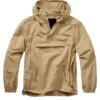 Summer Windbreaker Camel Brown Jacket