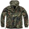 Summer Windbreaker Hooded Jacket 2 Summer Windbreaker Hooded Jacket -Us Military Jacket Brandit Summer Windbreaker Flecktarn 1 2 1