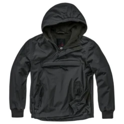 Windbreaker Kids Black Jacket