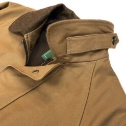 British Tan Jungle Cloth Field Coat -Us Military Jacket British Tan Jungle Cloth Field Coat2