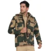 Bsf Uniform Camo Polyester Hooded Jacket