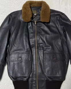 Buaer U.s.navy Strawberry Bitch G-1 Flight Jacket -Us Military Jacket Buaer U.s.navy Strawberry Bitch G 1 Flight Jacket