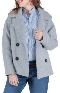 Cache Coeur Grey Malo Maternity Peacoat