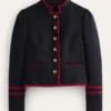 Cambridge French Navy Red Trim Military Parade Jacket -Us Military Jacket Cambridge French Navy Red Trim Military Parade Jacket 1