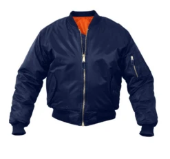 Navy Blue MA-1 Flight Jacket
