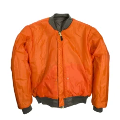 American Airforce MA-1 Bomber Jacket -Us Military Jacket Cockpit MA 1 Bomber Orange Jacket