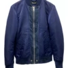 Diesel Blouson Nylon Navy Ma-1 Bomber Jacket