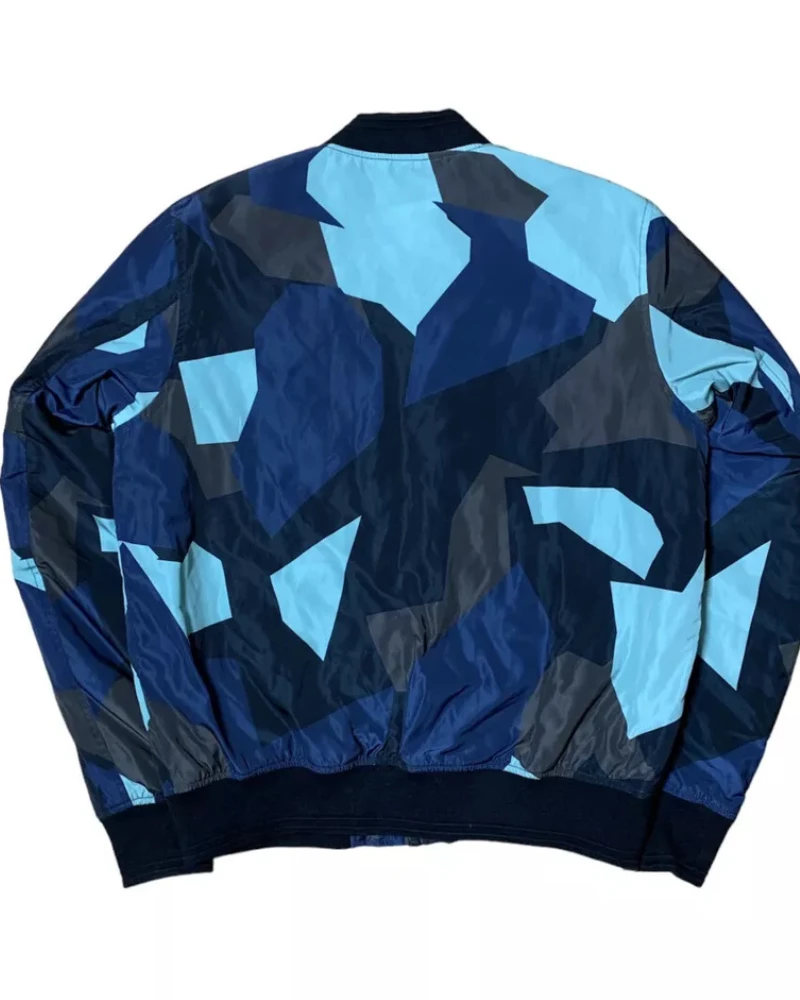 Diesel Ma-1 Blue Bomber Flight Jacket 4 Diesel Ma-1 Blue Bomber Flight Jacket - Image 2