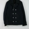 Double-Breasted Navy Pea Coat -Us Military Jacket Double Breasted Navy Pea Coat 1