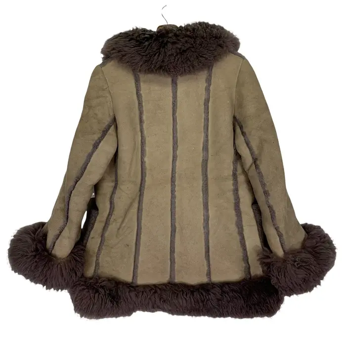 Ducc Luii B-3 Brown Leather Wool Jacket 4 Ducc Luii B-3 Brown Leather Wool Jacket - Image 2